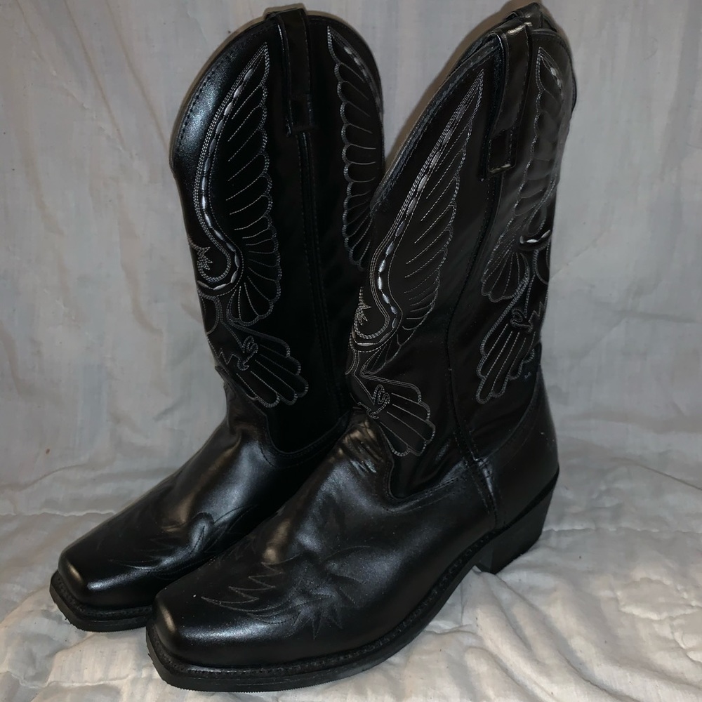 Laredo Brand Cowboy/ Biker boots